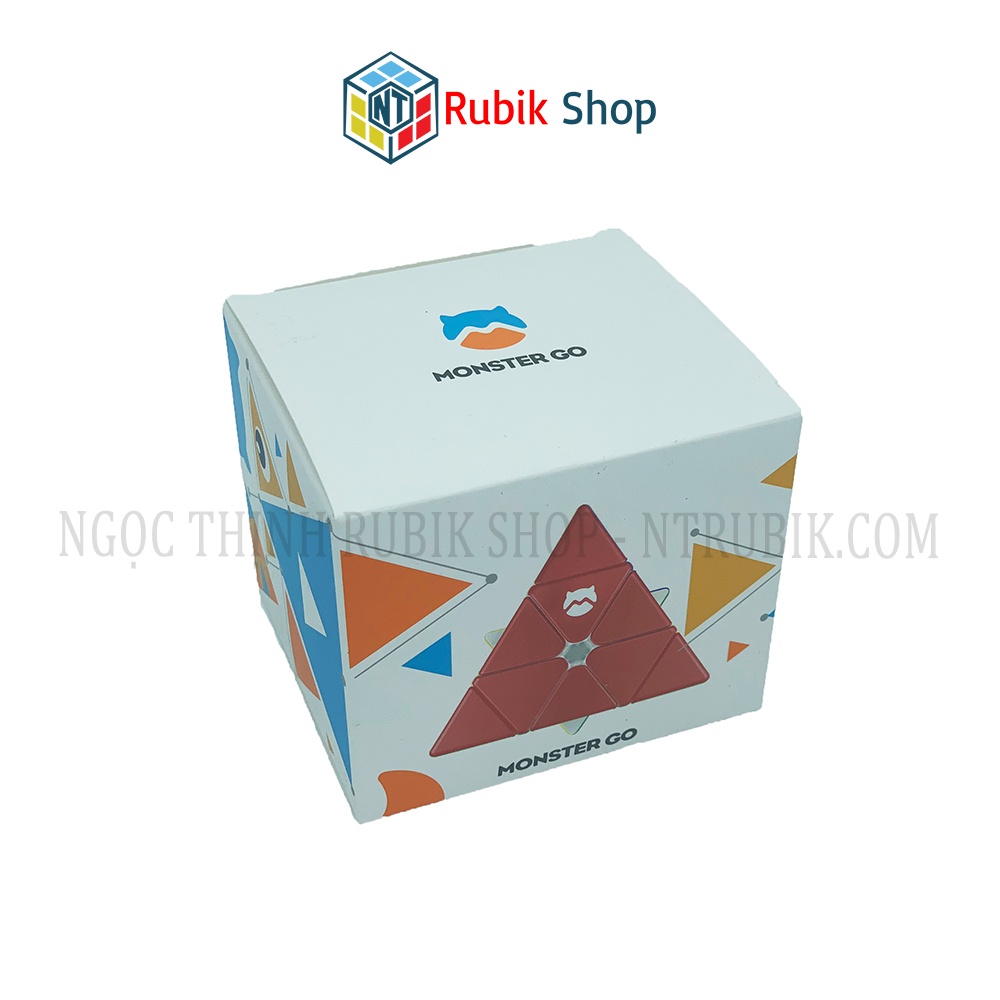 [Siêu Hót Gan Monster GO] Rubik Kim Tự Tháp Pyraminx Monster Go Stickerless