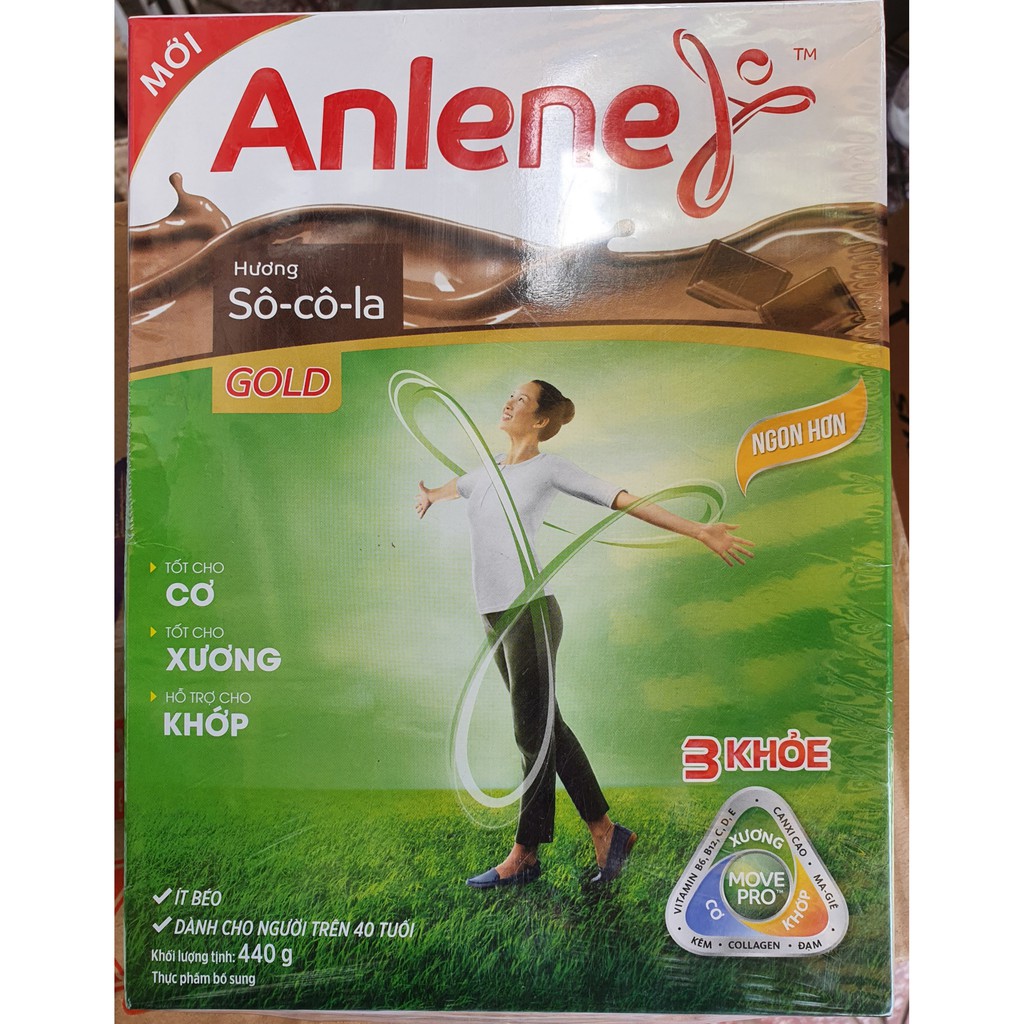 Sữa bột Anlene Gold trên 40 tuổi