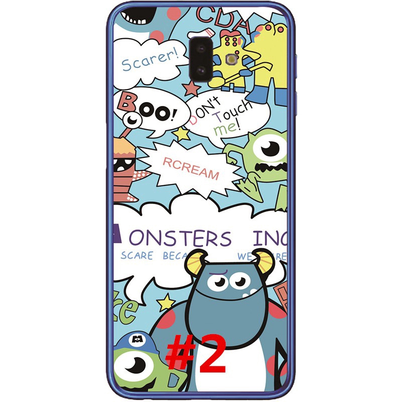 Ốp điện thoại silicon tpu hình quái vật hoạt hình cho Samsung Galaxy J8/J6/J4 /J2 Pro 2018 | BigBuy360 - bigbuy360.vn