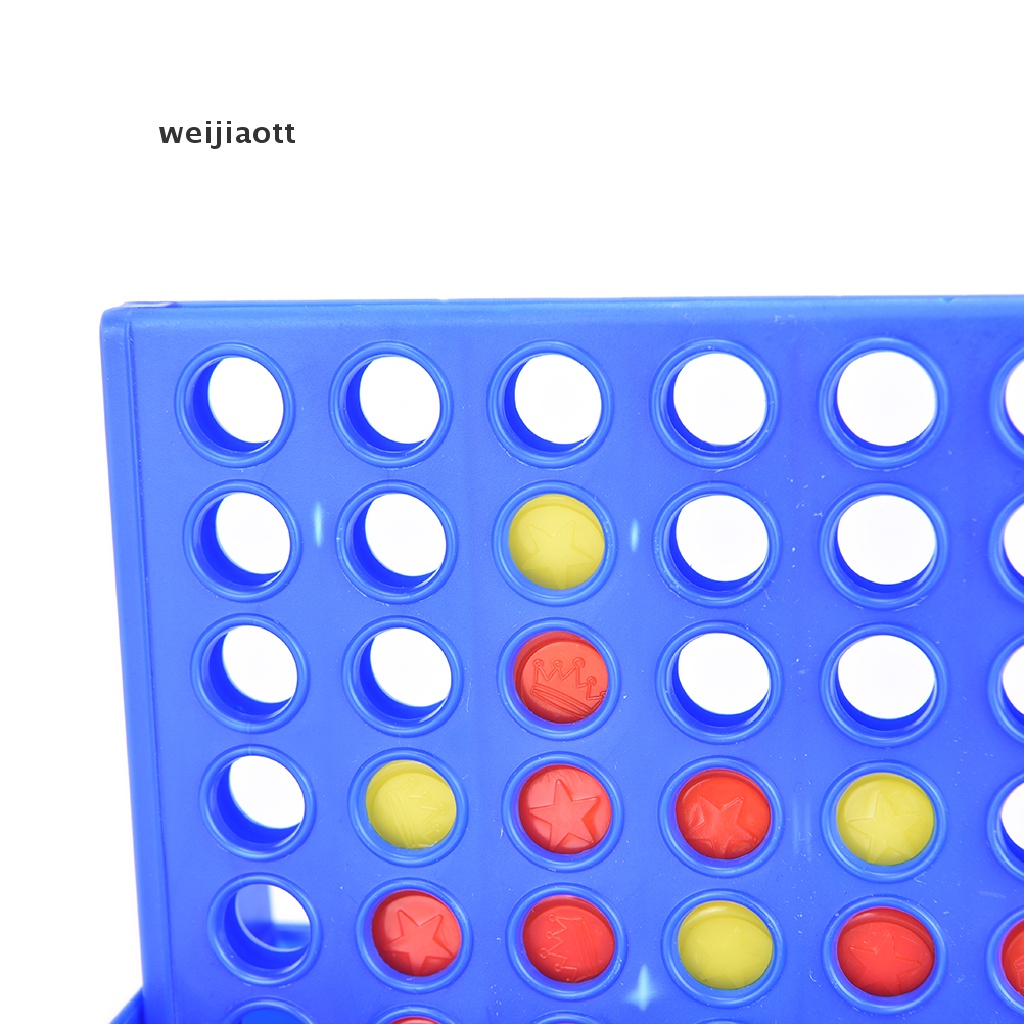 weijiaott Connect Four In A Row 4 In A Line Board Game Kids Children Fun Educational Toy WT