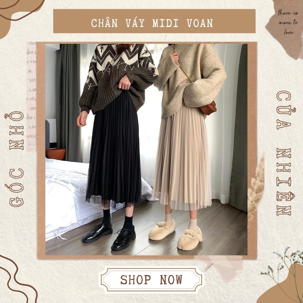 Chân Váy Midi Phối Ren Tutu Công Chúa Tiểu Thư Điệu Điệu (ẢNH THẬT + VIDEO)