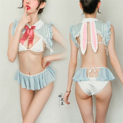 Set đồ lót Cosplay Bé thỏ TuTu L012