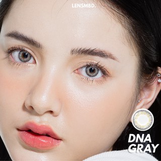 Lens kính áp tròng cận LENSMBD màu DNA GRAY áp tròng tây sáng an toàn cho mắt nhạy cảm.