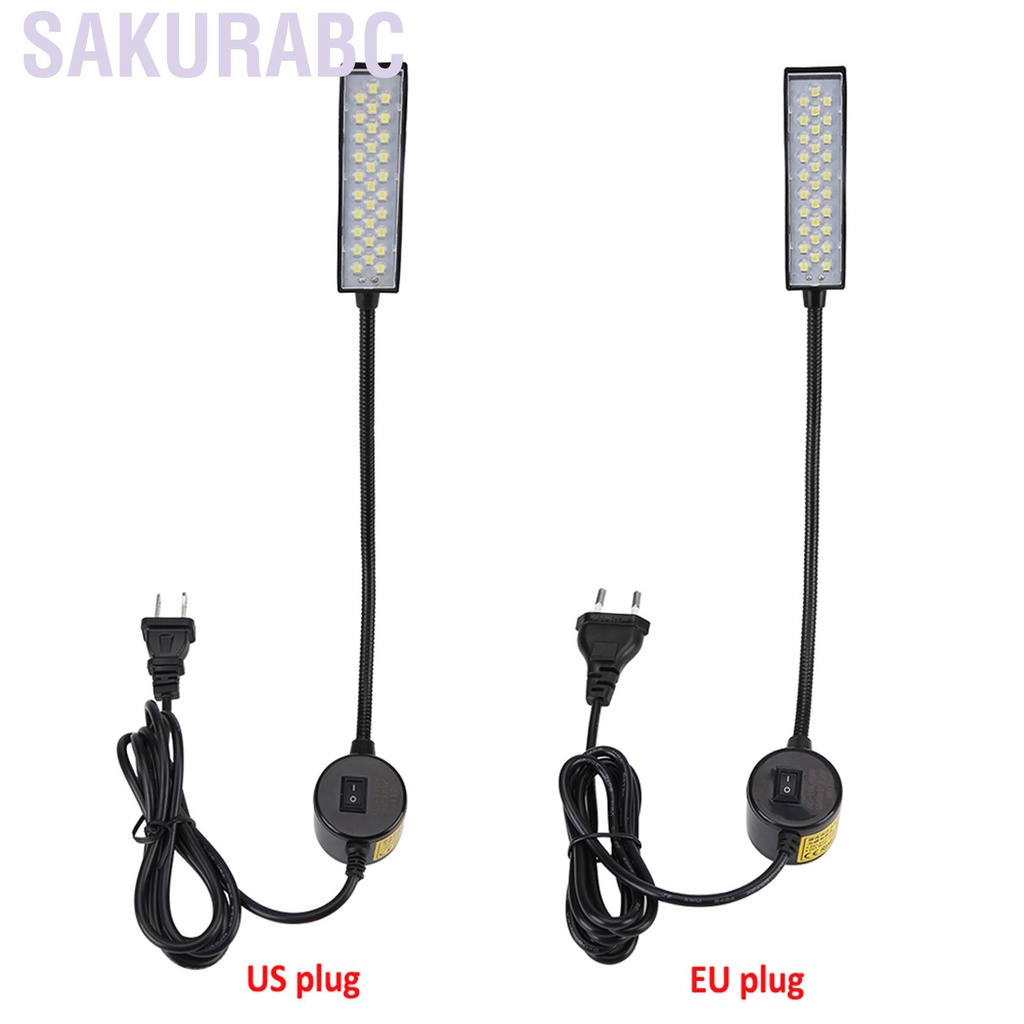 Đèn 30 bóng LED từ tính cho máy may có đế nam châm sử dụng tiện lợi