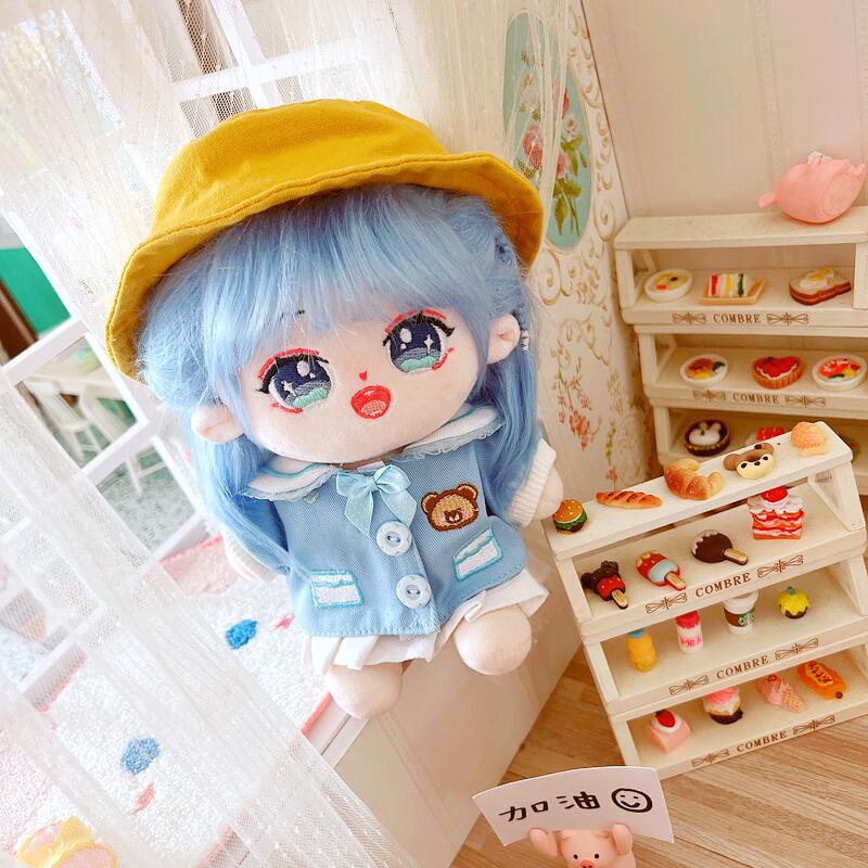 Búp Bê Vải Cotton 20cm Thiết Kế Dễ Thương