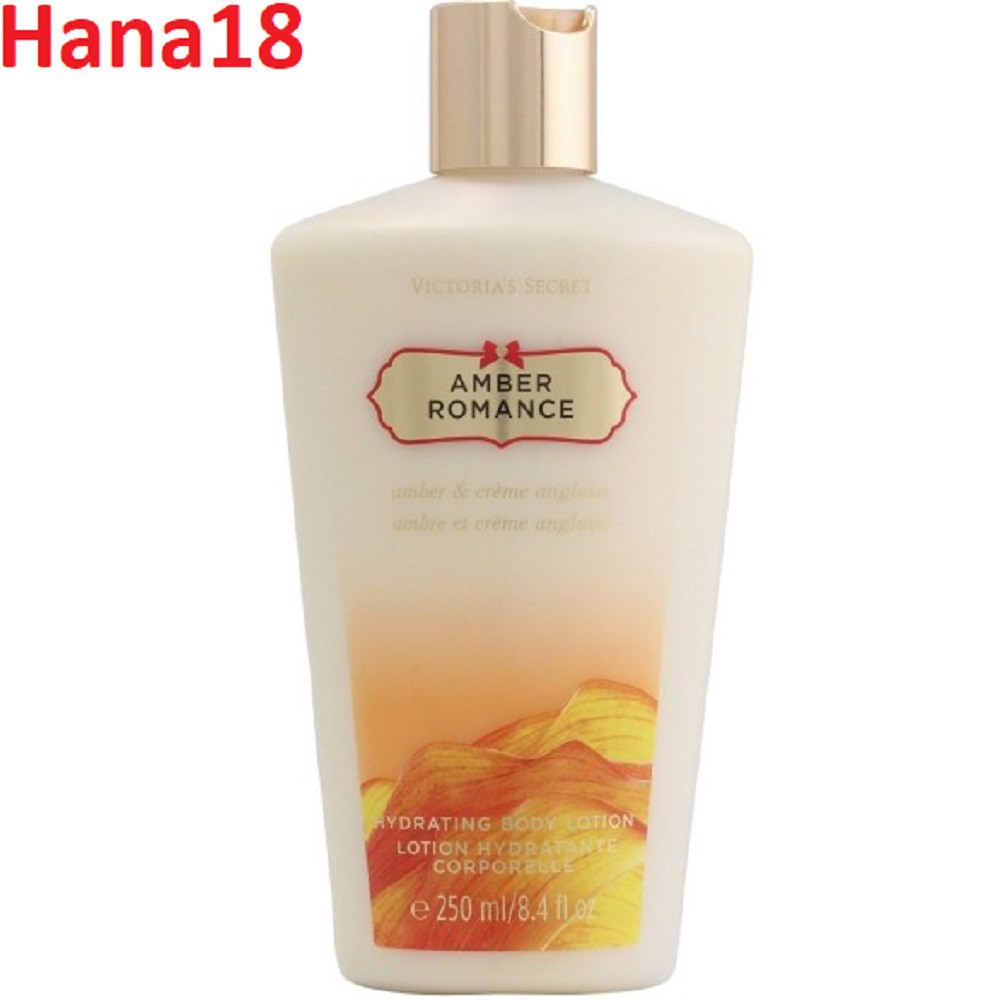 HOT Sữa Dưỡng Thể Victoria’s Secret Amber Romance Lotion 250ml, hana18 cung cấp 100% chính hãng 2020 new