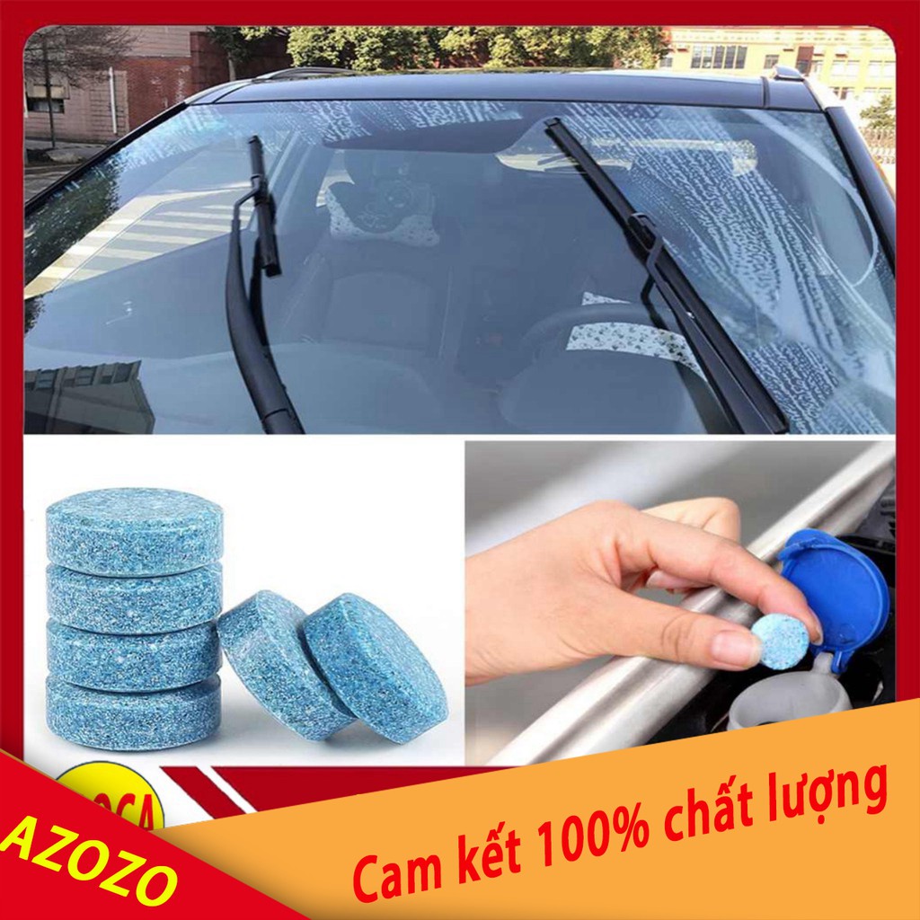 [ LOẠI XỊN ] 1 Viên sủi rửa kính xe chuyên dụng, chất tẩy rửa kính lái xe ô tô