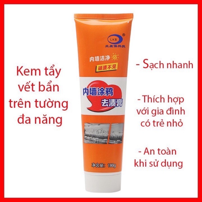 TẨY MỰC - Kem Tẩy Vết Bẩn Vết Mực Trên Tường Hiệu Quả