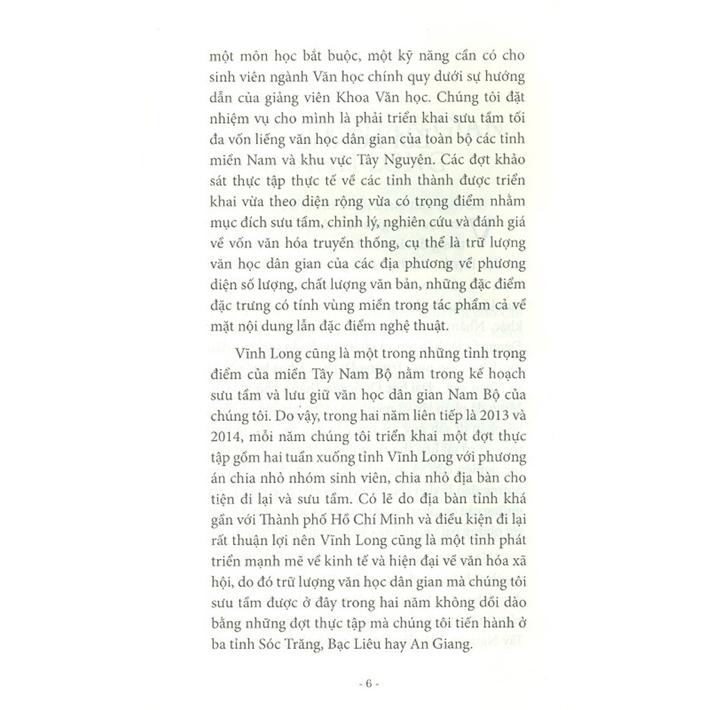 Sách - Văn Học Dân Gian Vĩnh Long (Tuyển Chọn Từ Tài Liệu Sưu Tầm Điền Dã) - Tập II