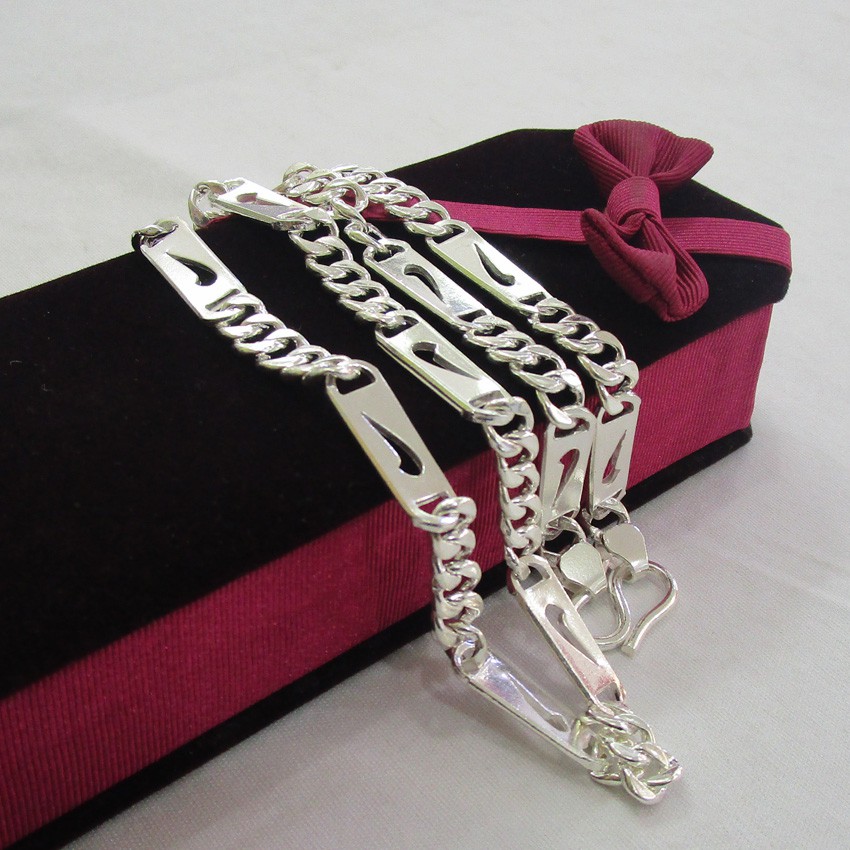 Dây chuyền nam bạc DNAB034