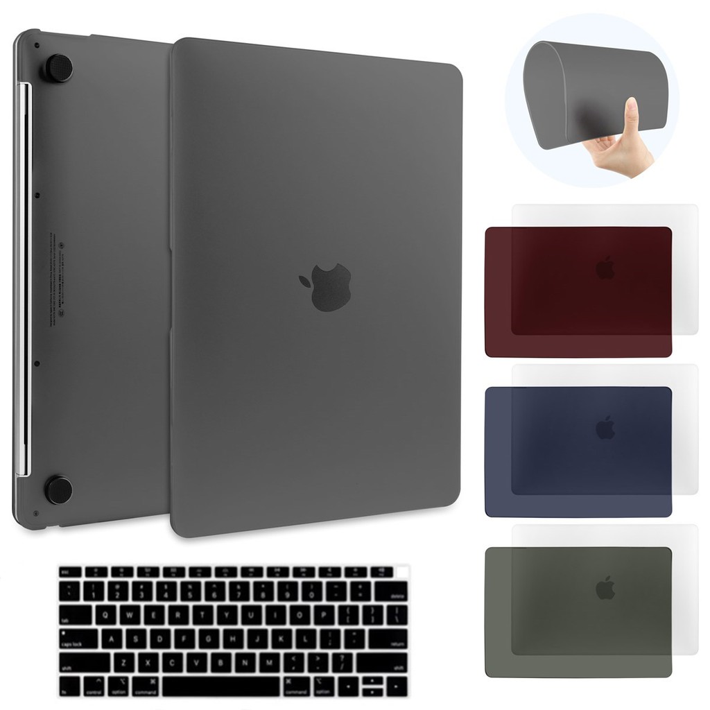Vỏ bọc BATIANDA nhám siêu mỏng cho MacBook Air 13 2020 2019 A2179 A1932 Pro 13 A2337 A2338 M1 A2289 A2159 A1706