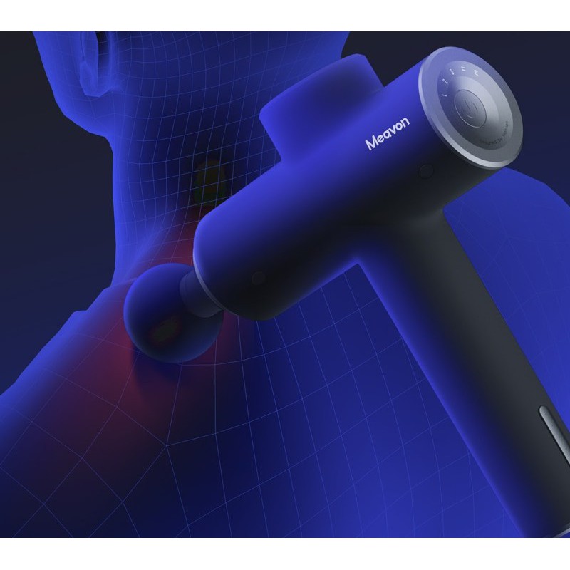 Súng (Máy) mát xa trị liệu đau nhức giảm căng cơ Xiaomi Meavon Fascial Gun Massage