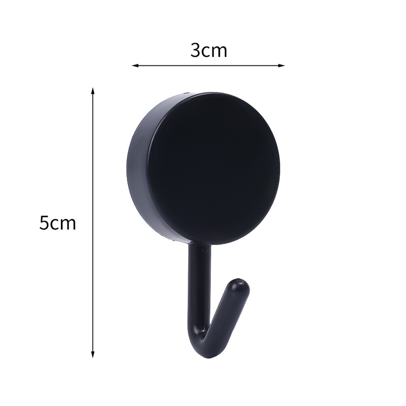 10 Cái 360° Móc Treo Đồ Dán Tường Hình Tròn Nhiều Màu Sắc Không Cần Khoan Lỗ