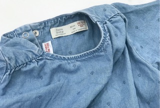 Váy denim Zara bé gái