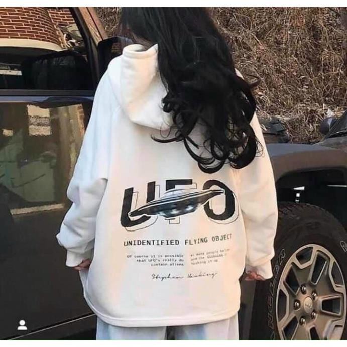 Áo hoodie in hình UFO nỉ ngoại form rộng có mũ cho nam và nữ 2 màu unisex ulzzang Cá Tính XUKA SHOP | BigBuy360 - bigbuy360.vn