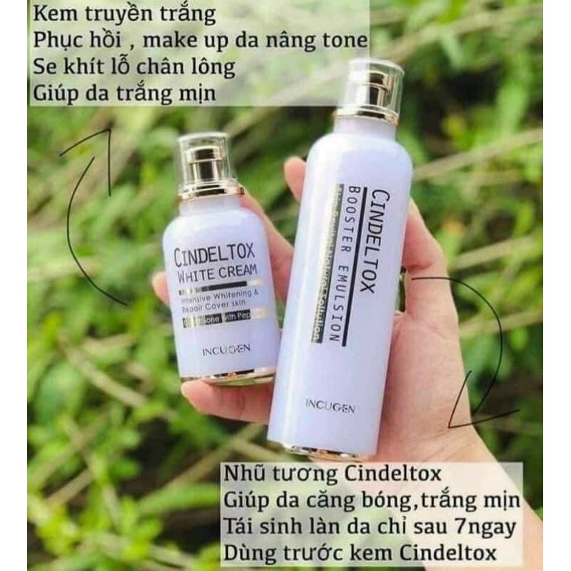 kem dưỡng trắng da Cindel Tox