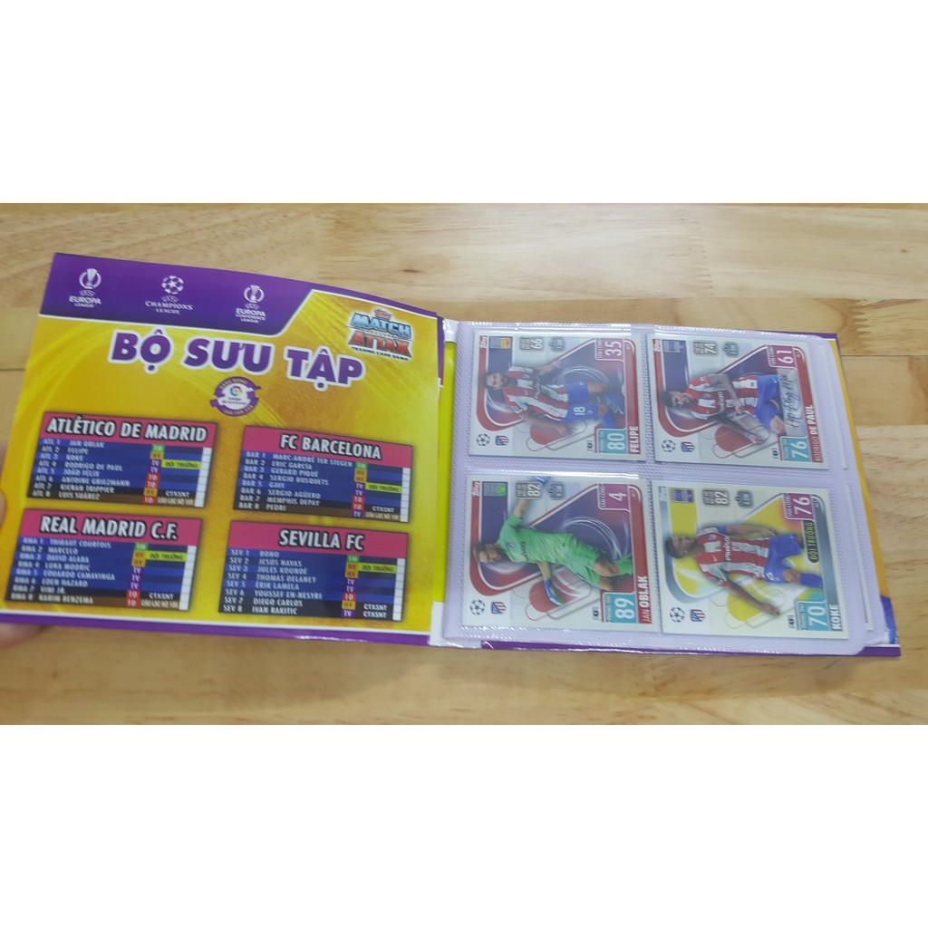 BST Album thẻ in Match Attax 2021/2022 La Liga