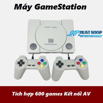 Máy Chơi Game 4 Nút GameStation Tích Hợp 600 Games Kết Nối AV