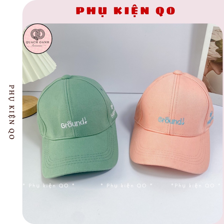 Mũ lưỡi trai thêu chữ GROULD họa tiết cá tính CAP10