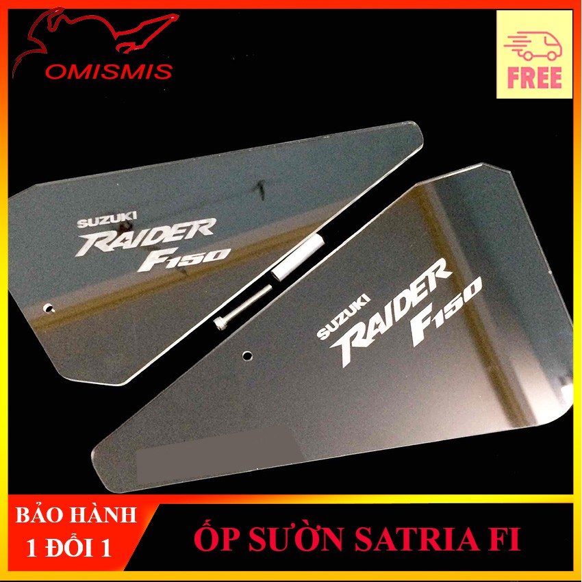 [HOT] Ốp Sườn trong suốt trang trí độc đáo cho xe RAIDER ,SATRIA