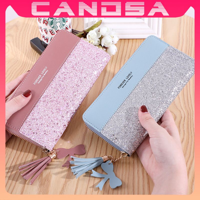 Ví nữ cầm tay dài đẹp đựng tiền cầm tay nhiều ngăn thời trang cao cấp DA24