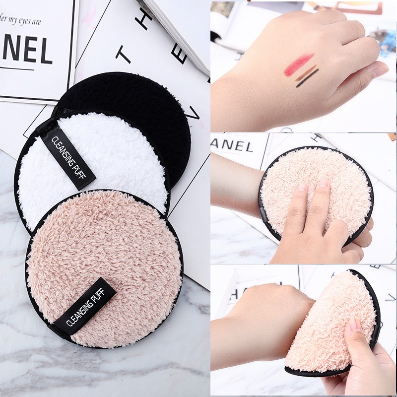 [Hàng mới về] Mút xốp tẩy trang làm sạch gương mặt