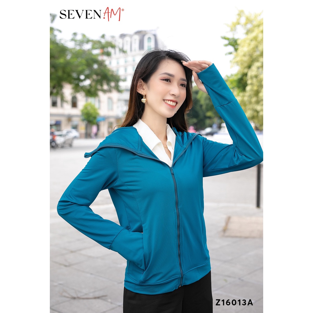 Áo Khoác Chống Nắng Ngăn Tia UV Seven.AM Nhiều Màu Mã Z16013A