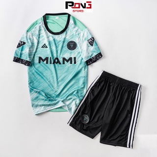 Hình ảnh Bộ quần áo đá bóng nam nữ câu lạc bộ Miami CF và ManCity , chất thun lạnh thoáng mát của Bon_store