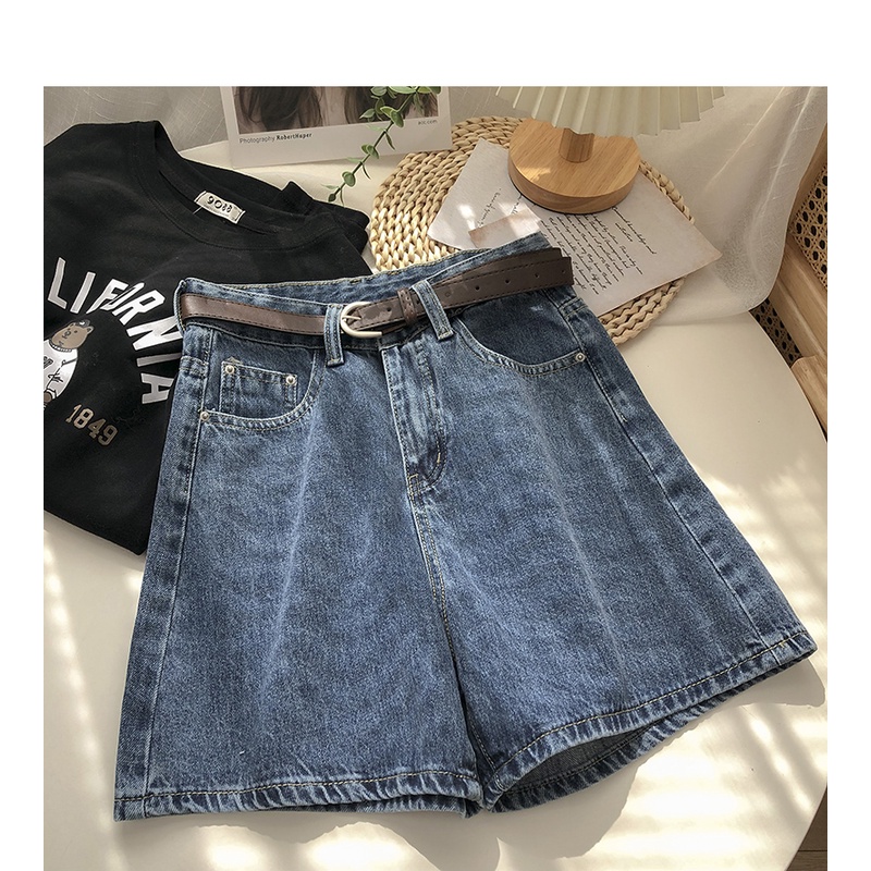 Quần Short Jeans Nữ Cao Cấp Lưng Siêu Cao Tôn Dáng ULZZANG Thời Trang Sugal SHORT NU 011