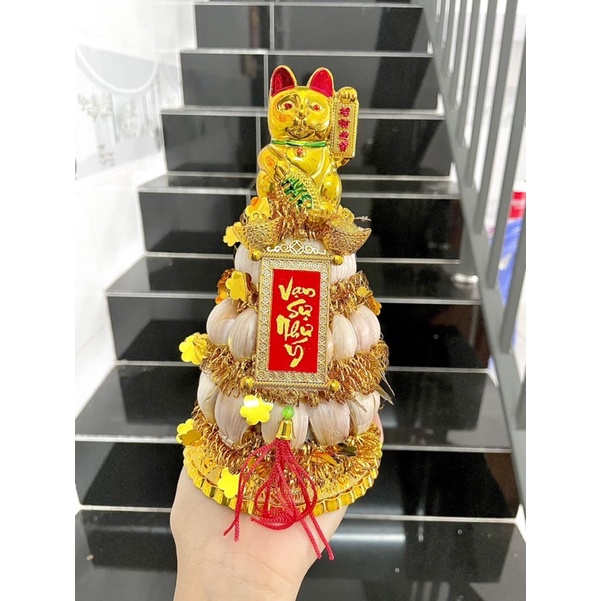 Tháp tỏi phong thuỷ thần tài thổ địa