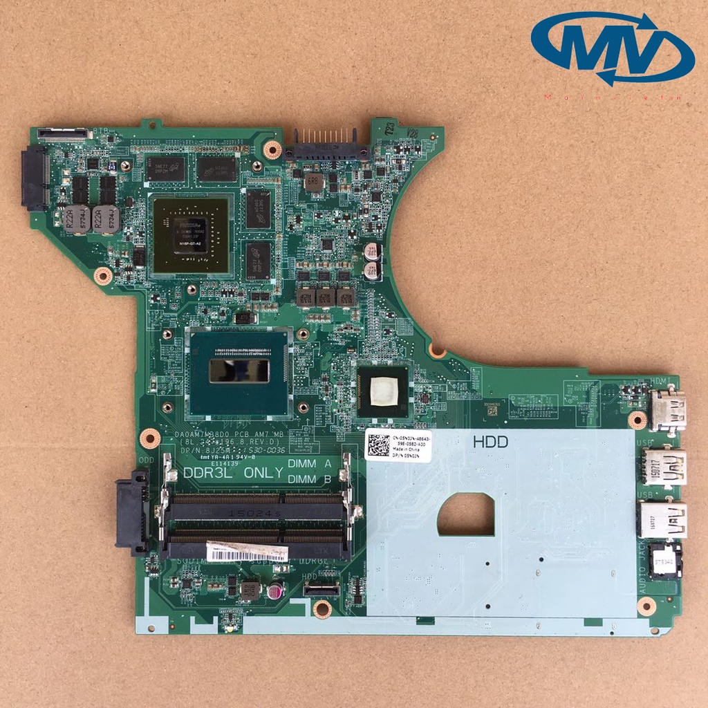 Main dell inspiron 7447 DA0AM7MB8D0 Card rời