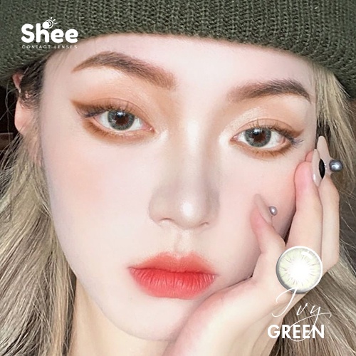 Kính Áp Tròng Xanh Ivy Green Gdia 13.7mm -1 chiếc - Kính Áp Tròng Hàn Quốc | Shee Contact Lens