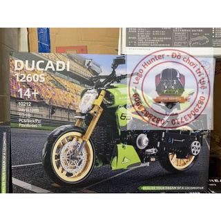 Ducati 1260s Motor Technic bộ đồ chơi lắp ráp mô hình Xe máy phân khối lớn Ducati Diavel 1260s