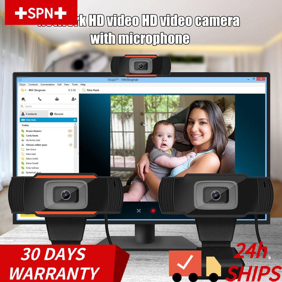 Webcam 720p Usb Có Thể Xoay Được Kèm Micro Cho Máy Tính | BigBuy360 - bigbuy360.vn