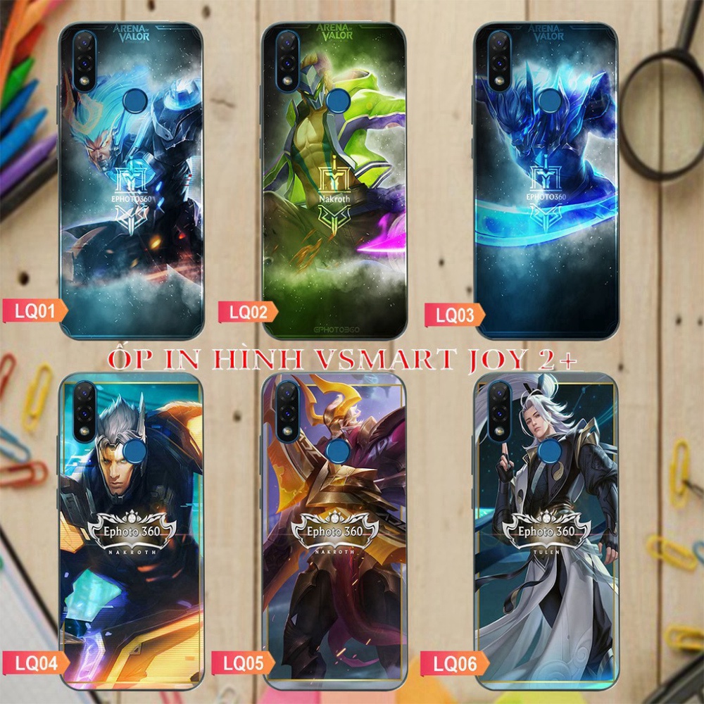 Ốp Dẻo TPU - Vsmart Live,Live 4,Joy 4,Active3,Joy 3,Joy2+,Aris/Arispro In hình Liên quân cực đẹp