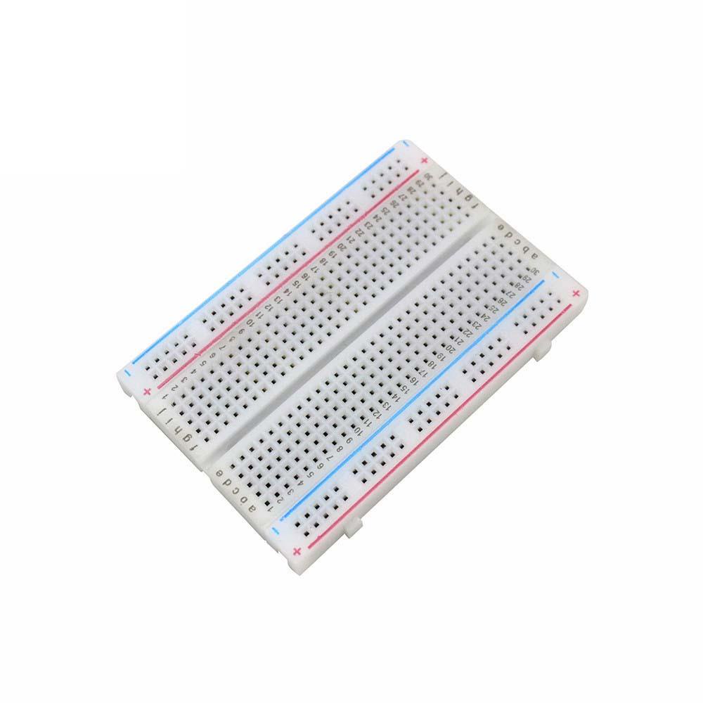 Bảng Mạch Thử Breadboard 400 Lỗ 8.5X5.5Cm Chuyên Dụng Cho arduino PCB