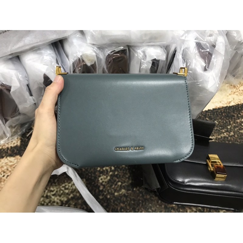 Túi CNK Túi Nữ Đeo Chéo Khuy Đá Bản Mới 2021 Stone-Embellished Crossbody Bag