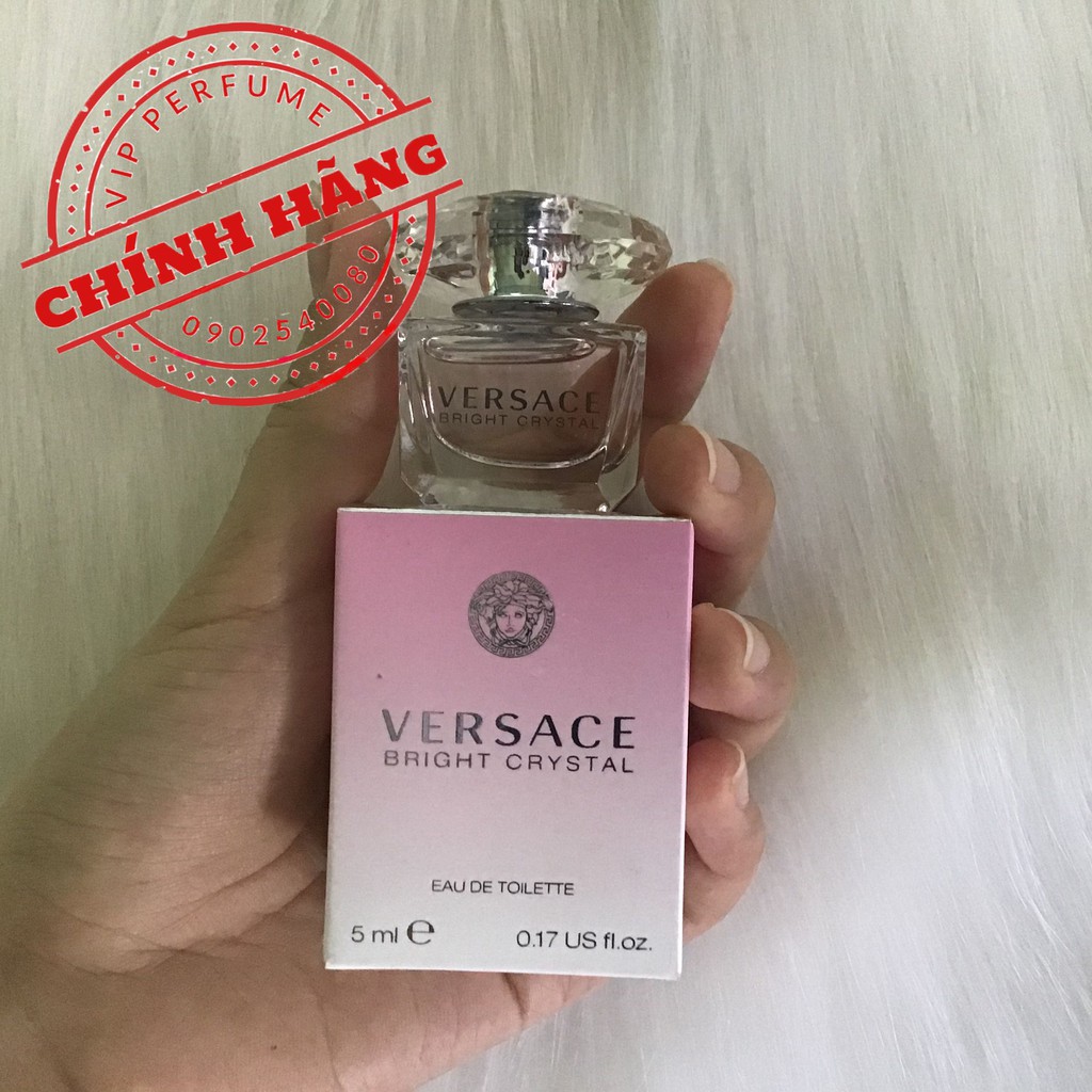 Nước hoa nữ chính hãng Versace Bright Crystal EDT 5ml | BigBuy360 - bigbuy360.vn