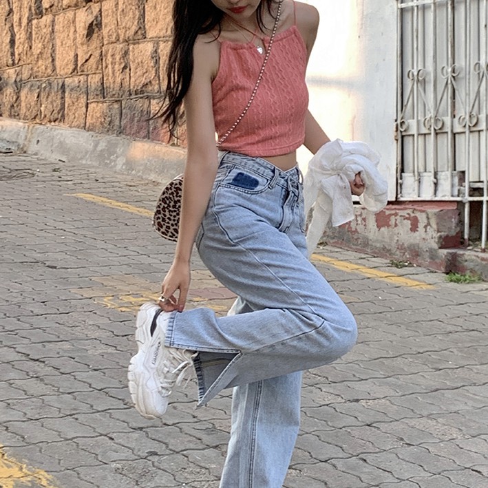 Áo croptop XIAOZHAINV không tay thời trang mùa hè dành cho nữ