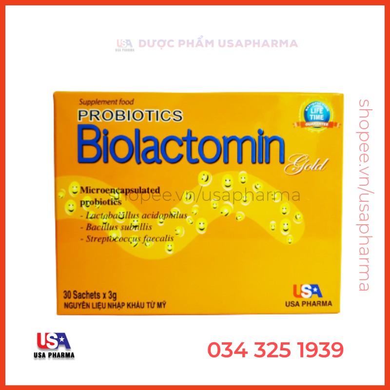 CỐM VI SINH BIOLACTOMIN GOLD CÂN BẰNG HỆ TIÊU HÓA ĐƯỜNG RUỘT CHỐNG TÁO BÓN KÍCH THÍCH ĂN TĂNG CƯỜNG SỨC ĐỀ KHÁNG