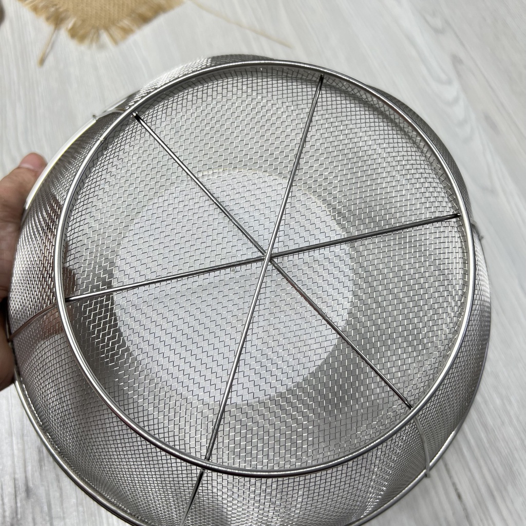 Rổ Lưới Đai Vo Gạo Inox Ko Gỉ Cao Cấp tiện lợi