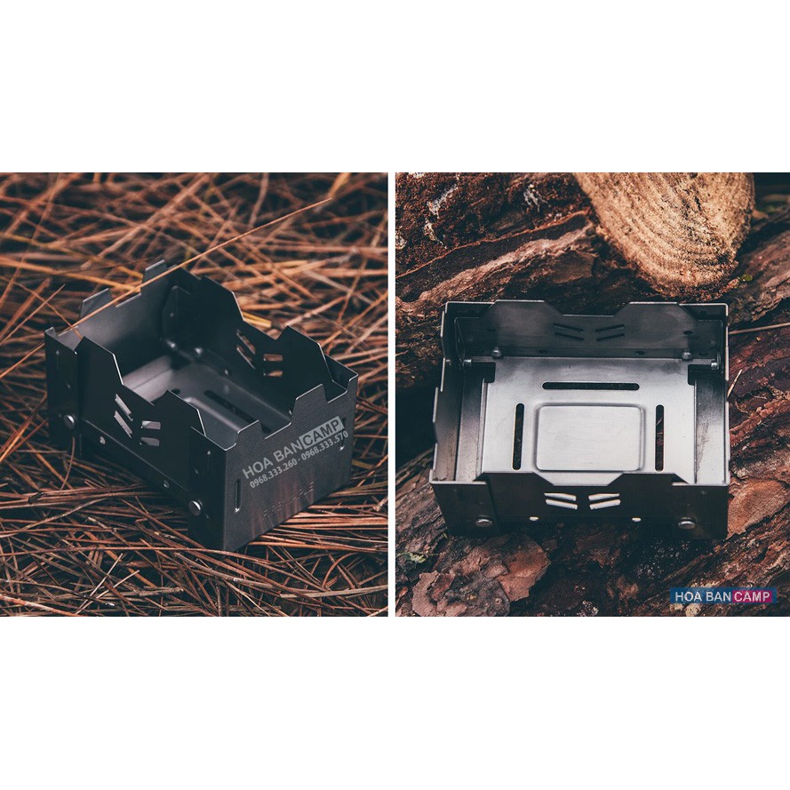 Bếp Cồn Khô Titanium Siêu Gọn Nhẹ Fire Maple Lotus