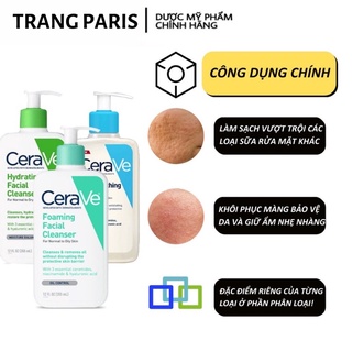 Sửa rửa mặt Cerave foaming facial cleanseru