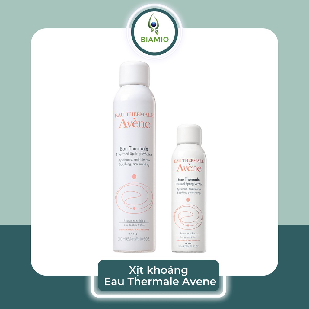 Xịt khoáng cấp ẩm Avene Thermal Spring Water làm dịu da kiềm dầu XK01