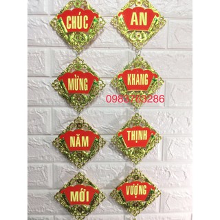 Liễng treo chúc mừng năm mới- Vạn sự như ý- An khang thịnh vượng treo trang trí tết