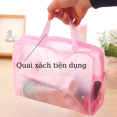 Túi đựng mỹ phẩm du lịch mini chống nước nhỏ gọn GD91