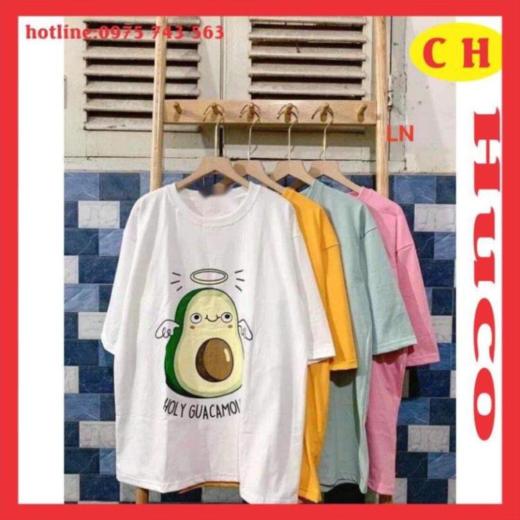 Set UNISEX cho nam, nữ áo thun tay lỡ trái bơ thiên thần dáng rộng cực xinh mix quần kẻ sọc ống thụng FREESIZE