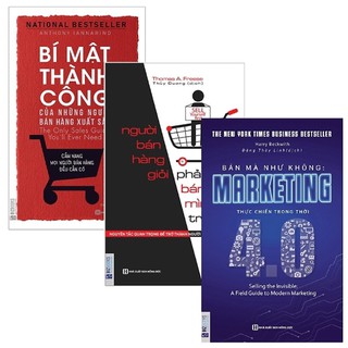 Sách-Combo Bí Mật Thành Công Của Những Người Bán Hàng Xuất Sắc+Bán Mà Như Không+Người Bán Hàng Giỏi Phải Bán Mình Trước
