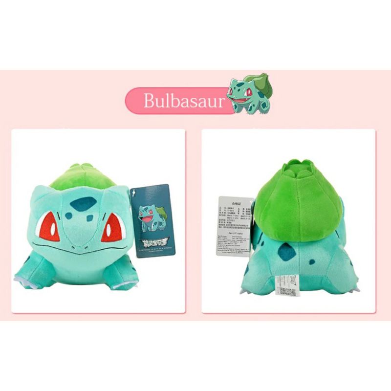 Gấu bông nhân vật Ếch kỳ diệu Bulbasaur  Pokémon