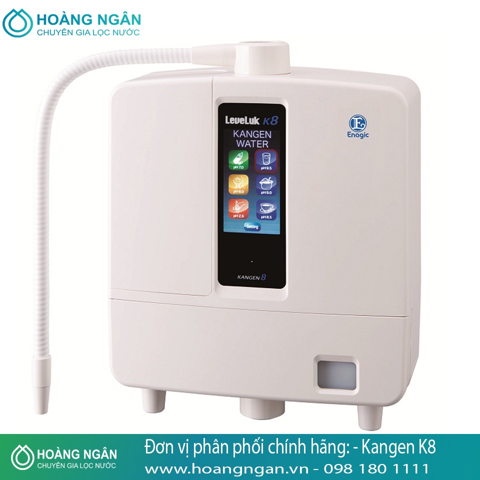 Máy lọc nước điện giải Leveluk Kangen 8